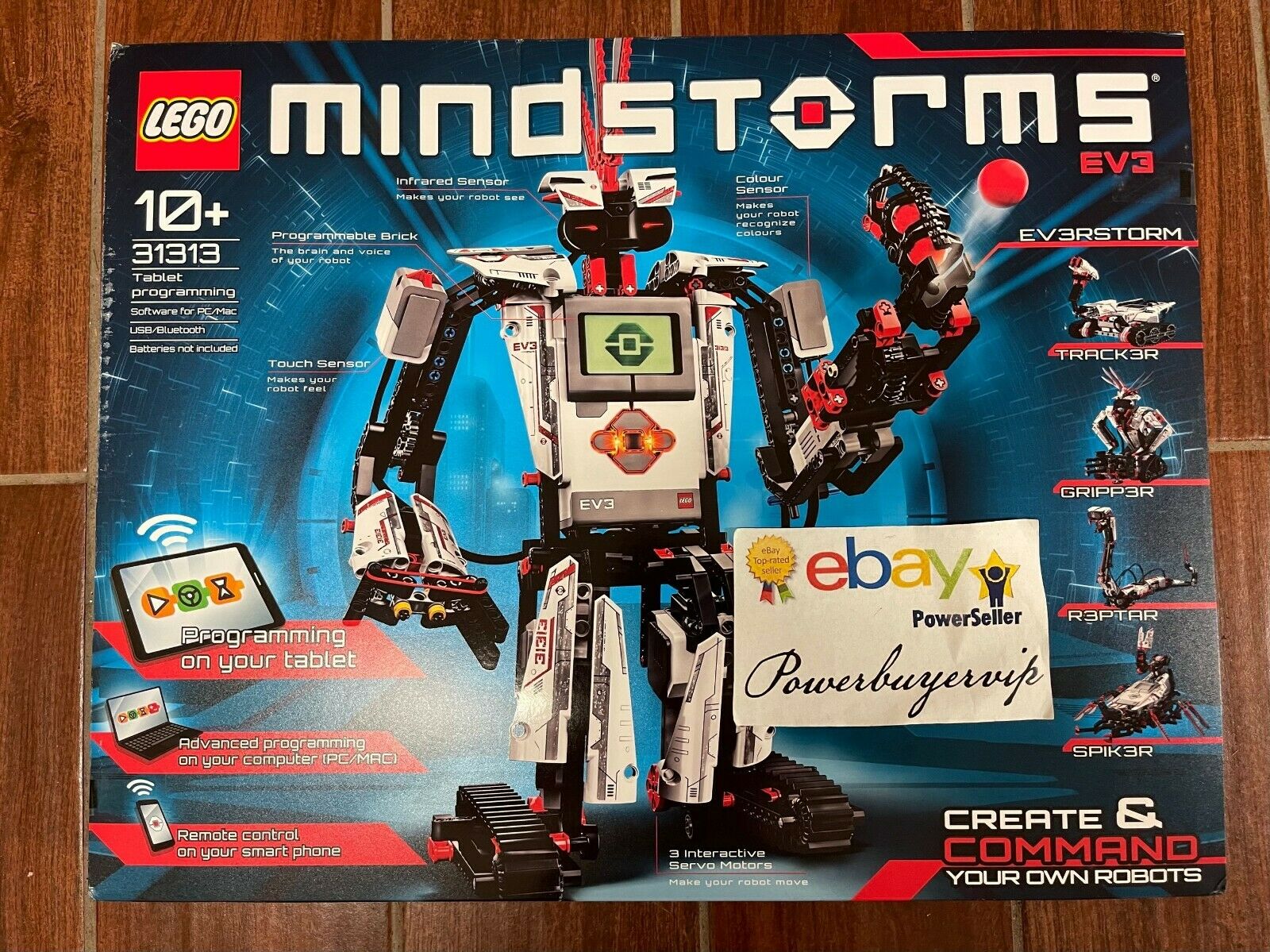 🔥NEW🔥LEGO 31313 MINDSTORMS EV3 Building Set Includes 3 Interactive Servo Motor - Click Image to Close